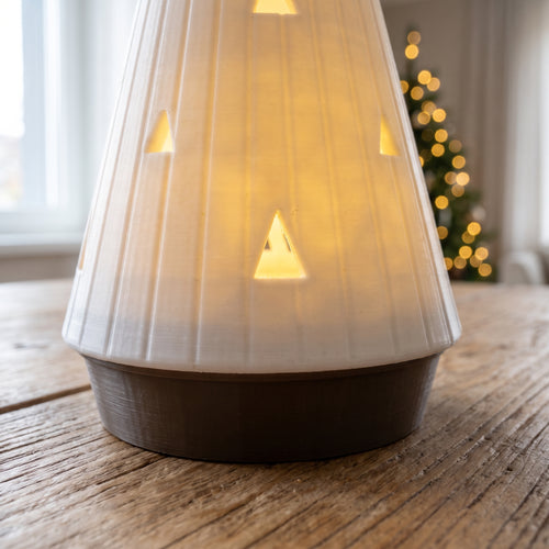 Lámpara Árbol de Navidad 3D con Luz LED | Decoración Navideña Nórdica