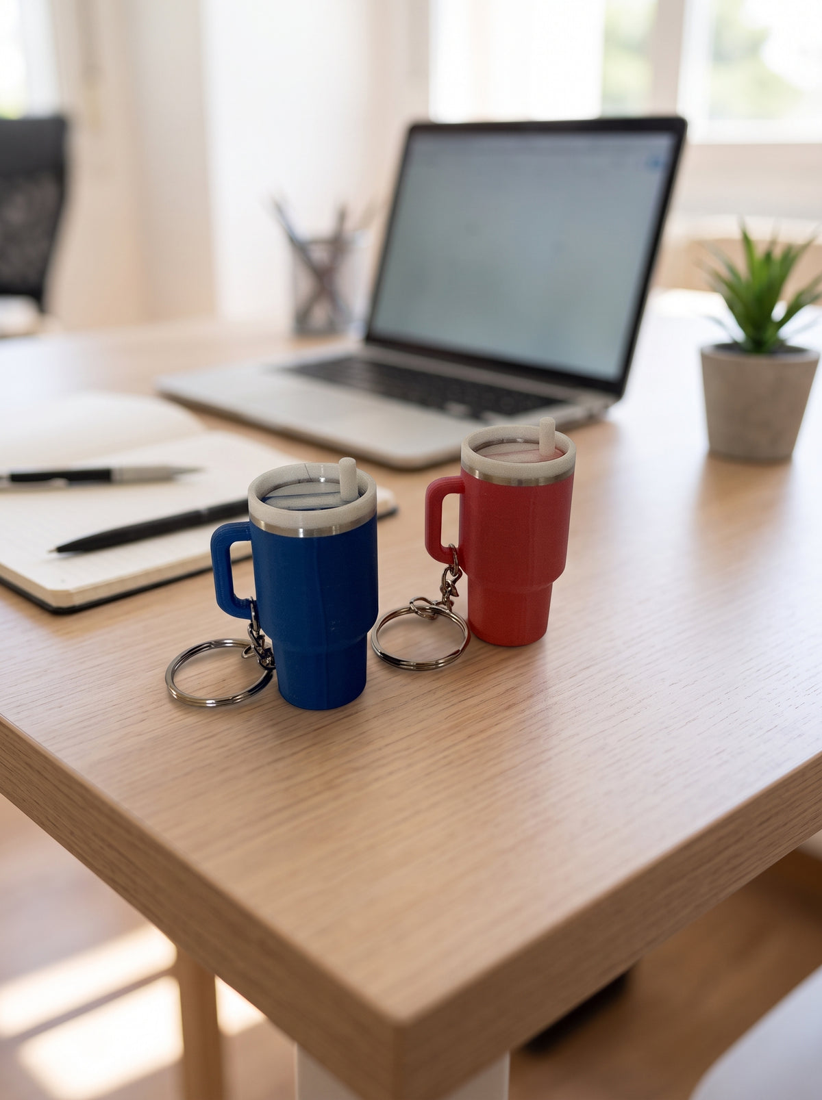 Llavero Mini Termo Vaso Térmico 3D | Accesorio para Llaves y Mochilas