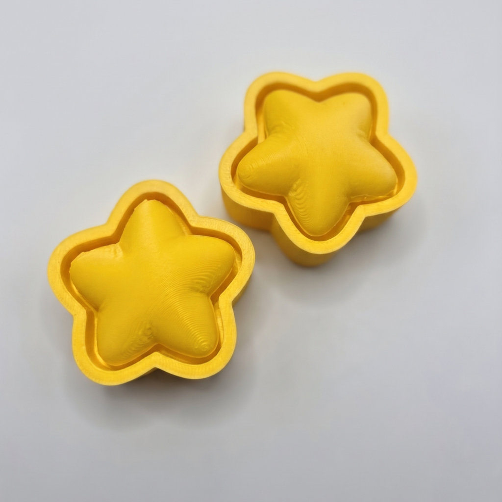 Clicker Antiestrés 3D "Estrella" | Fidget Toy Sensorial y Decorativo